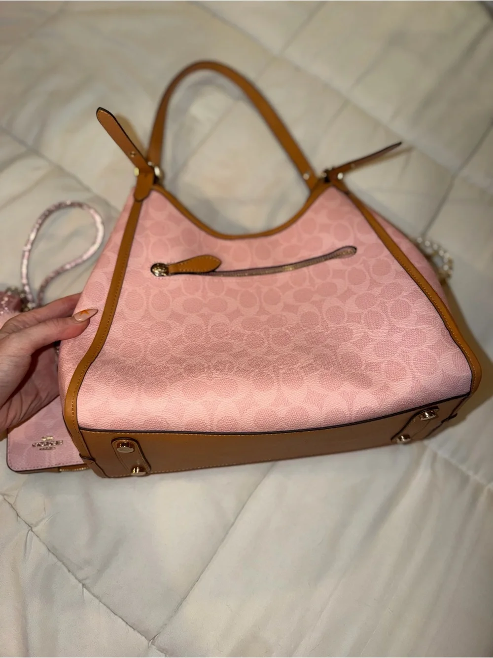 Coach **bag pending